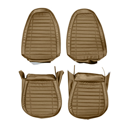 71 FIREBIRD/TRANS AM "DELUXE" BUCKET SEAT UPHOLSTERY - SADDLE