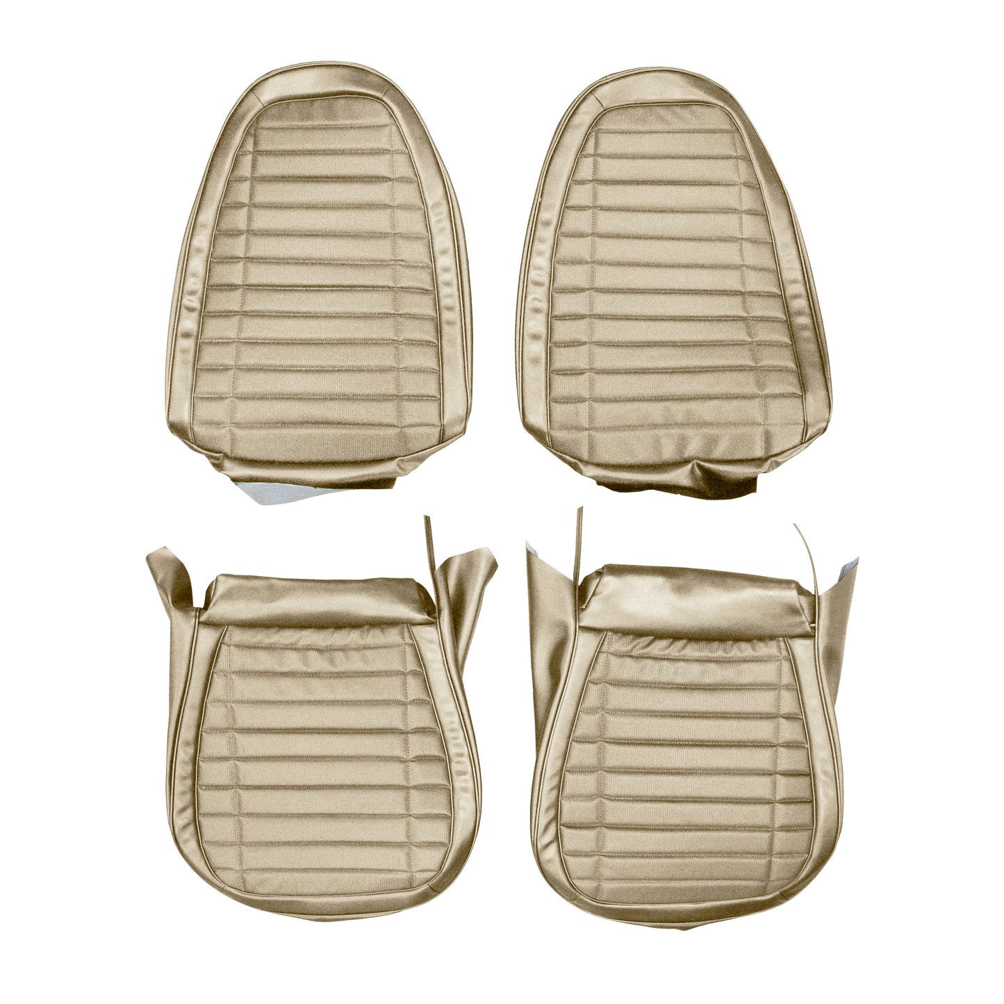 71 FIREBIRD/TRANS AM "DELUXE" BUCKET SEAT UPHOLSTERY - SANDALWOOD