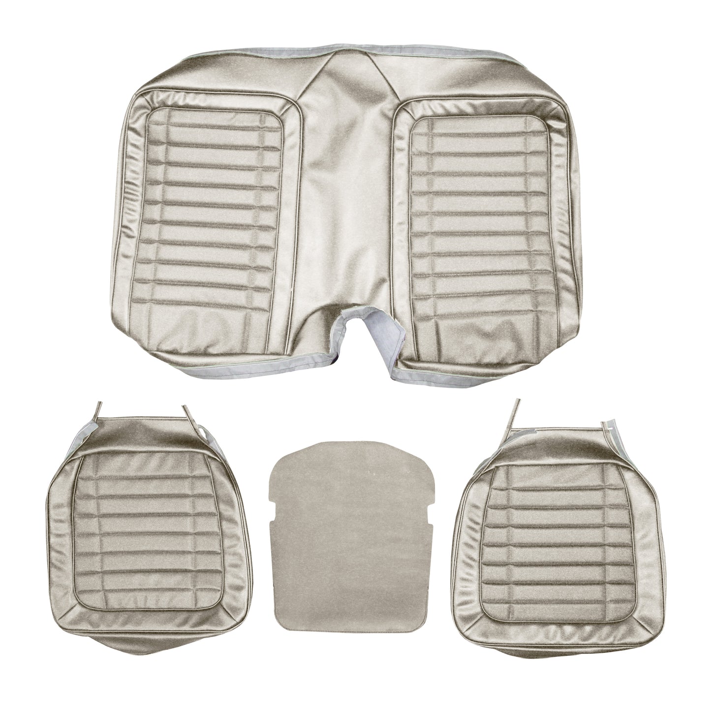 71 FIREBIRD/TRANS AM "DELUXE" HARDTOP REAR UPHOLSTERY - PEARL WHITE