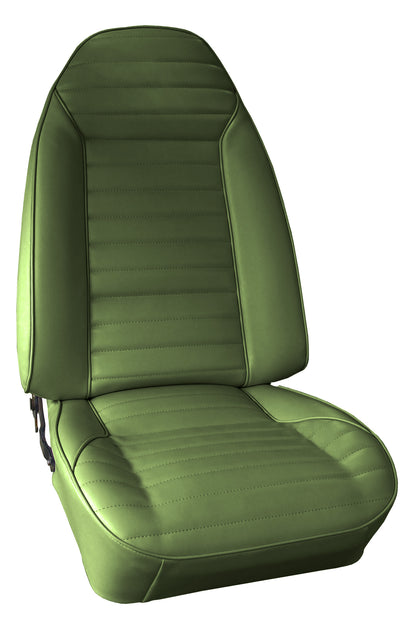 71 FIREBIRD/TRANS AM "STANDARD" BUCKET SEAT UPHOLSTERY - JADE GREEN
