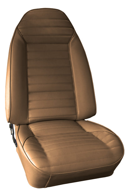 71 FIREBIRD/TRANS AM "STANDARD" BUCKET SEAT UPHOLSTERY - SADDLE