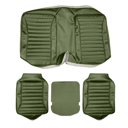 71 FIREBIRD/TRANS AM "STANDARD" HARDTOP REAR UPHOLSTERY - JADE GREEN
