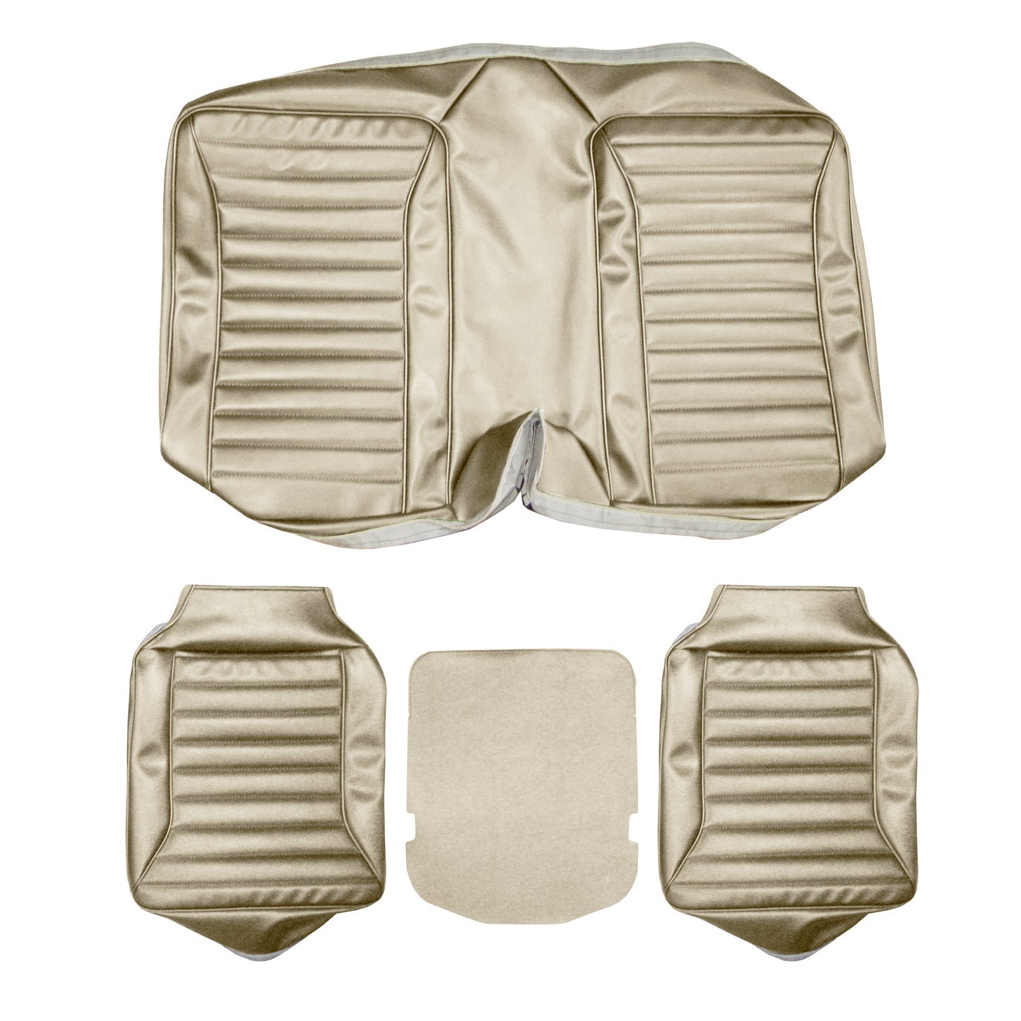 71 FIREBIRD/TRANS AM "STANDARD" HARDTOP REAR UPHOLSTERY - SANDALWOOD