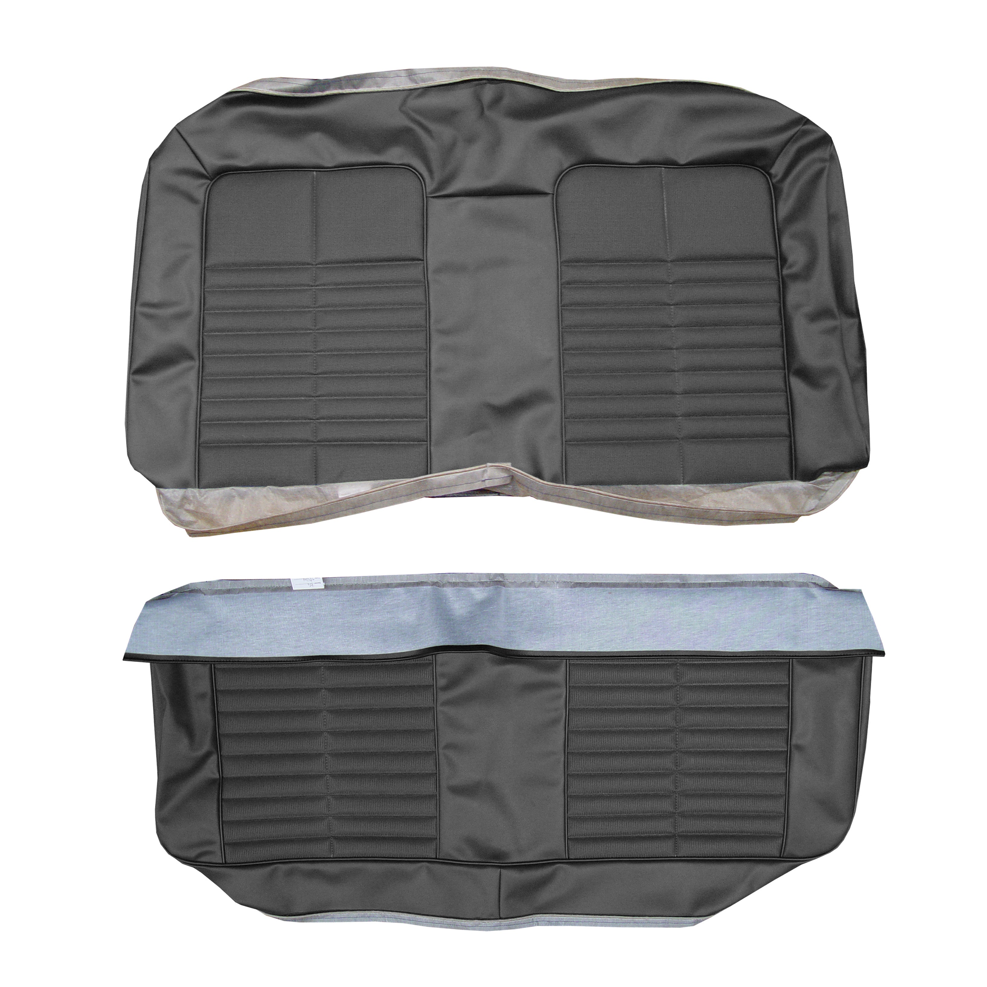 71 Gto/Lemans Hardtop Rear Seat Upholstery - Black - Legendary Auto ...