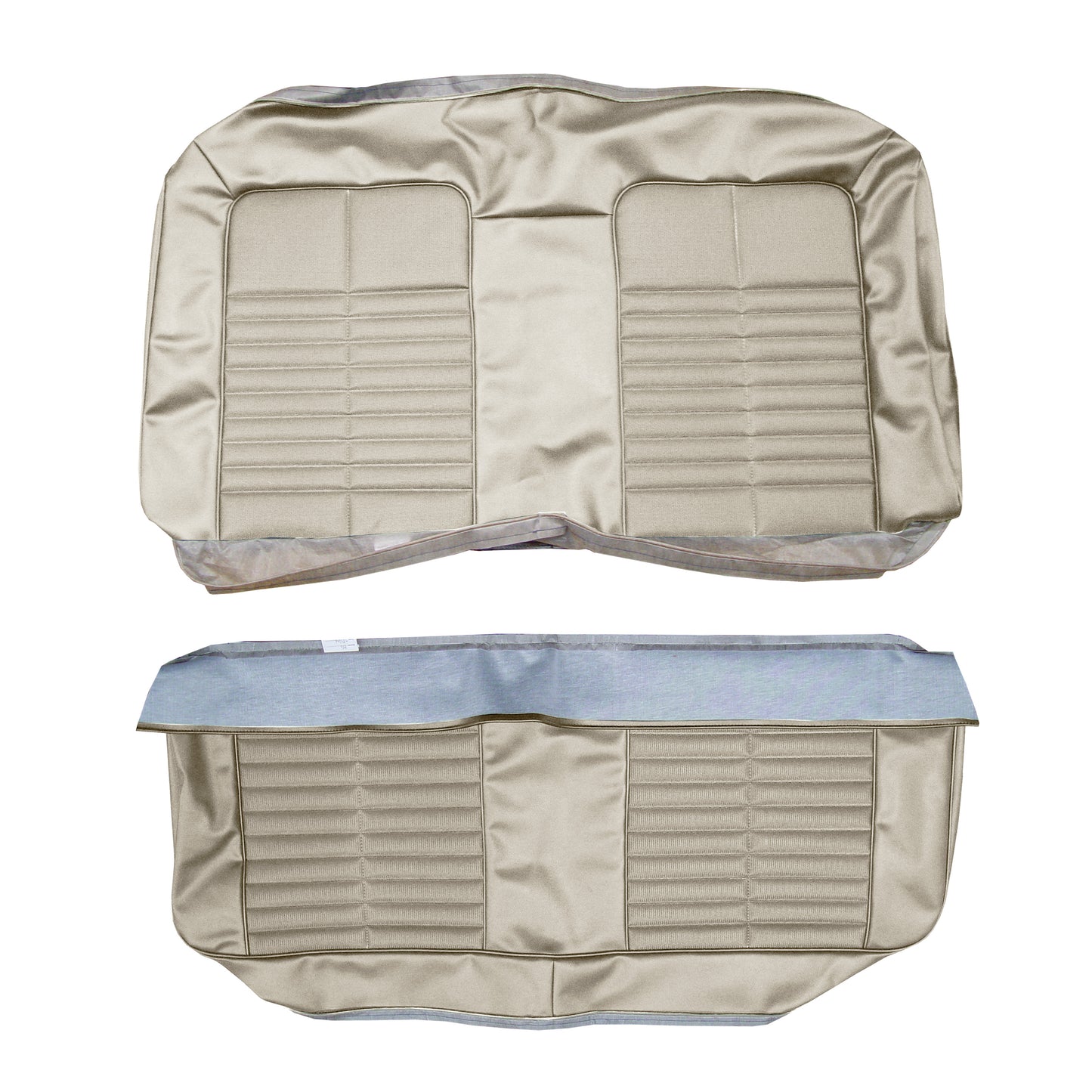 71 GTO/LEMANS SPORT HARDTOP REAR UPHOLSTERY - PEARL WHITE