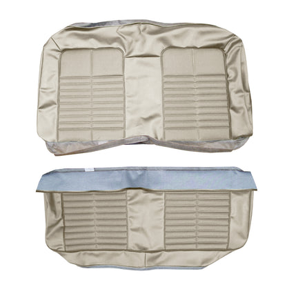 71 GTO/LEMANS SPORT HARDTOP REAR UPHOLSTERY - PEARL WHITE