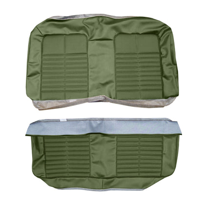 71 GTO/LEMANS SPORT HARDTOP REAR UPHOLSTERY - JADE GREEN
