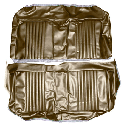 71 CHEVELLE/MALIBU HARDTOP REAR UPHOLSTERY - SADDLE