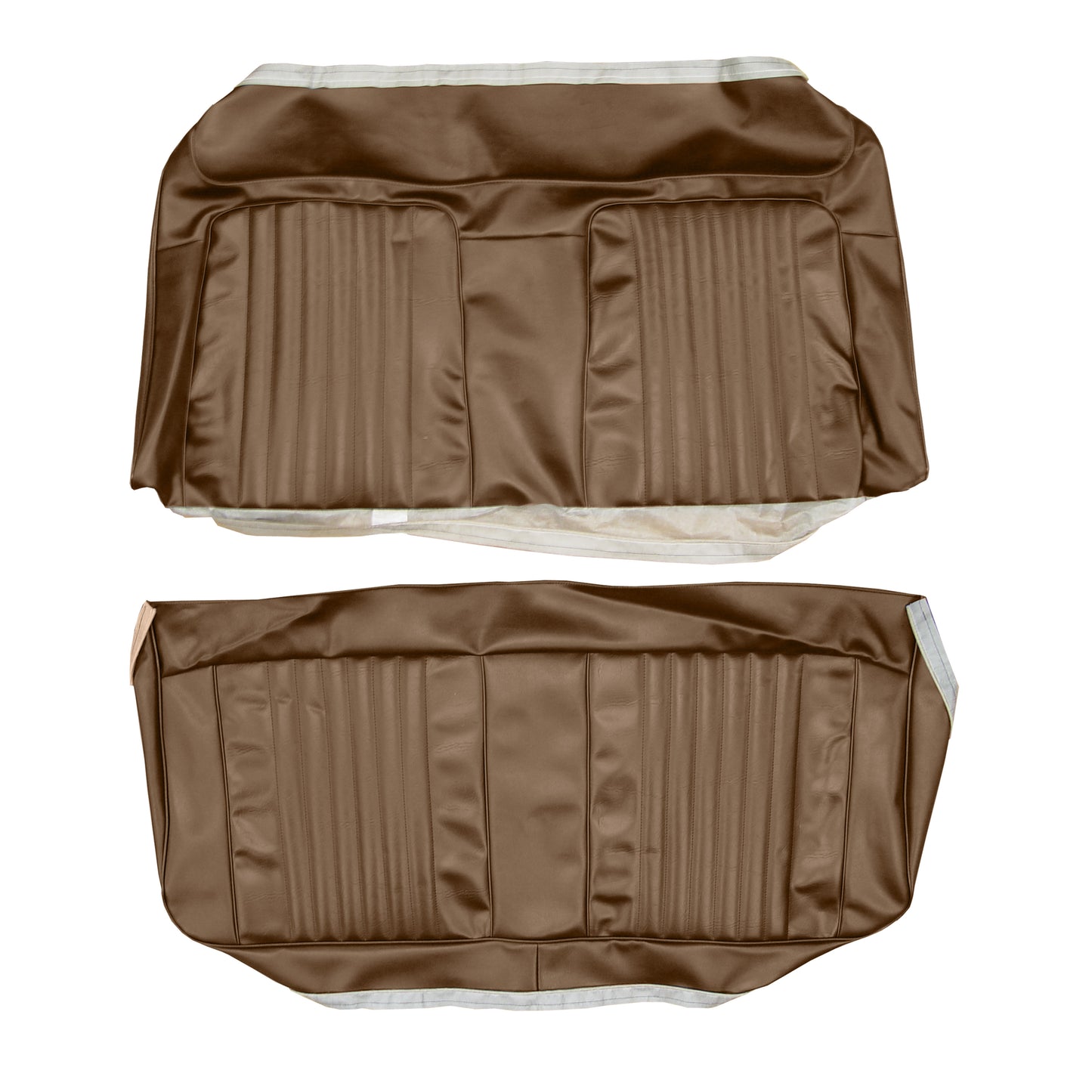 71 CHEVELLE/MALIBU CONVERTIBLE REAR UPHOLSTERY - SADDLE
