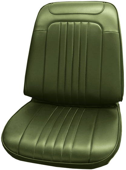 71 CHEVELLE/MALIBU BUCKET SEAT UPHOLSTERY - JADE GREEN
