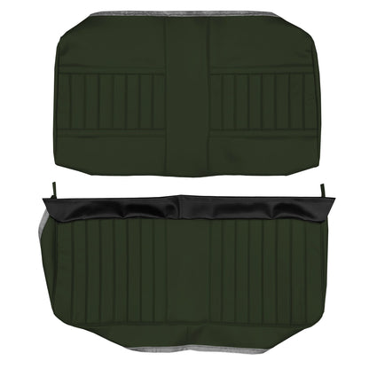 71 SKYLARK/GS "DELUXE" CONVERTIBLE REAR UPHOLSTERY - GREEN