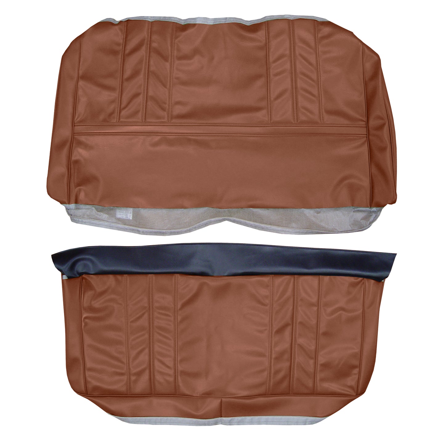 71 CUTLASS HARDTOP COUPE REAR UPHOLSTERY - SIENNA