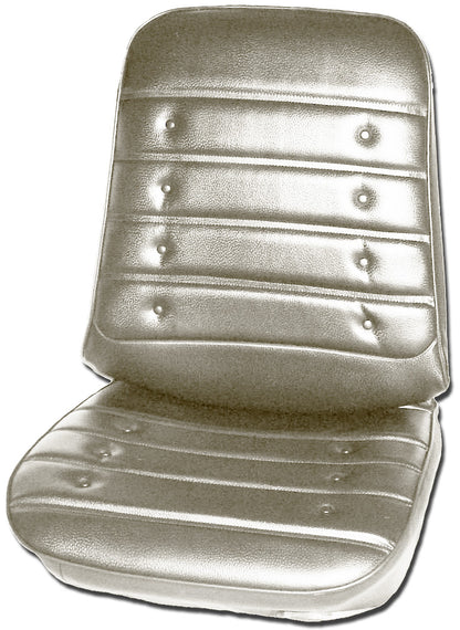 71 CUTLASS 'S'/442 BUCKET SEAT UPHOLSTERY - PEARL WHITE