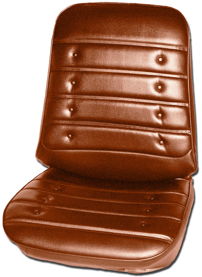71 CUTLASS 'S'/442 BUCKET SEAT UPHOLSTERY - SIENNA