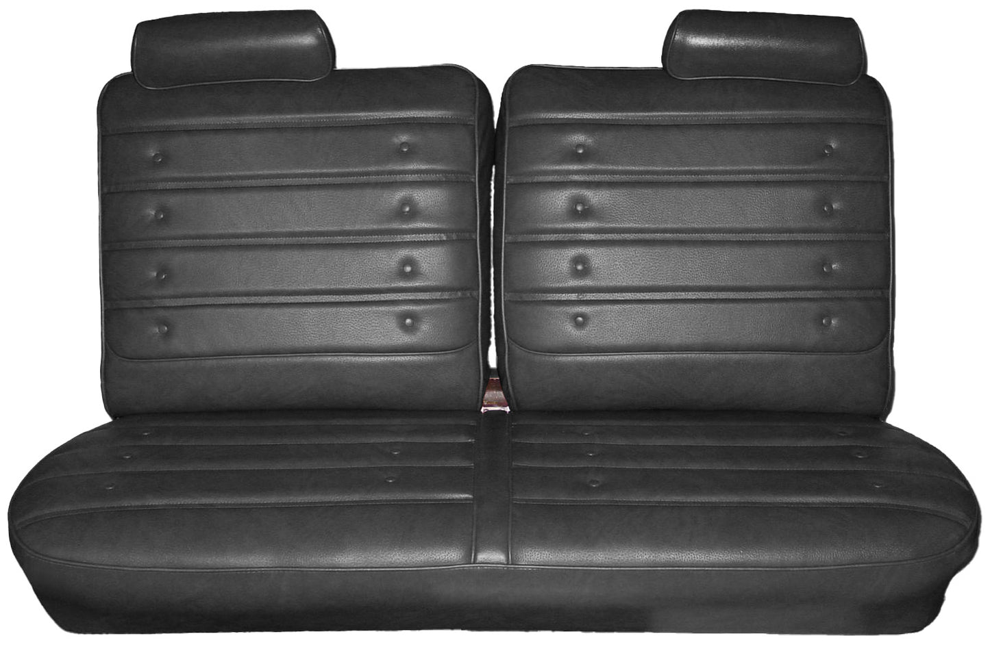 71 CUTLASS 'S'/442 SPLIT BENCH UPHOLSTERY -  BLACK