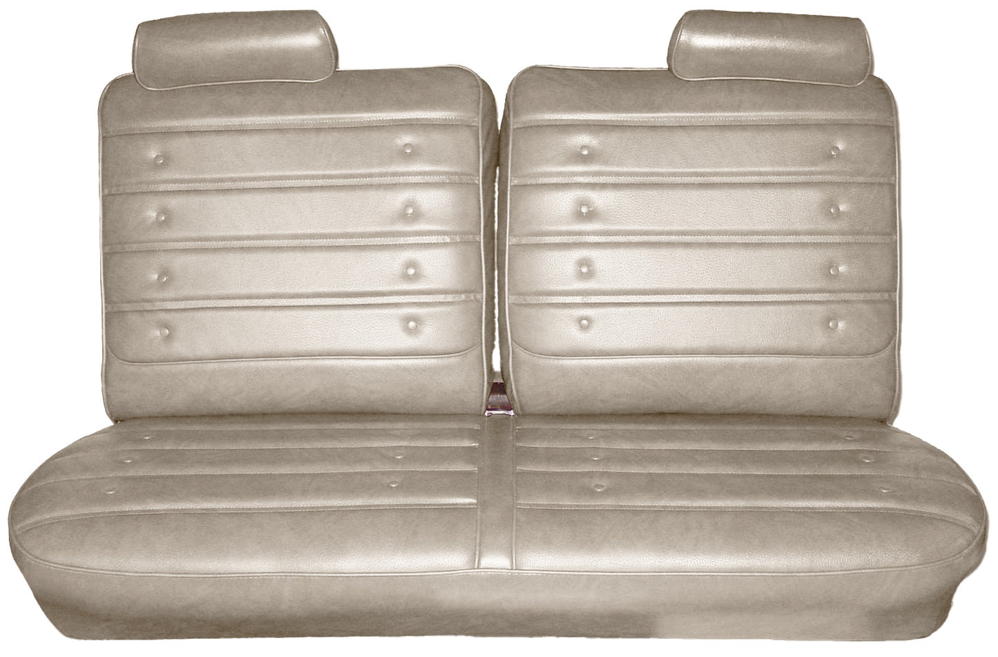 71 CUTLASS 'S'/442 SPLIT BENCH UPHOLSTERY -  PEARL WHITE