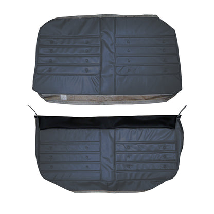 71 CUTLASS 'S'/442 HARDTOP COUPE REAR UPHOLSTERY - BLUE
