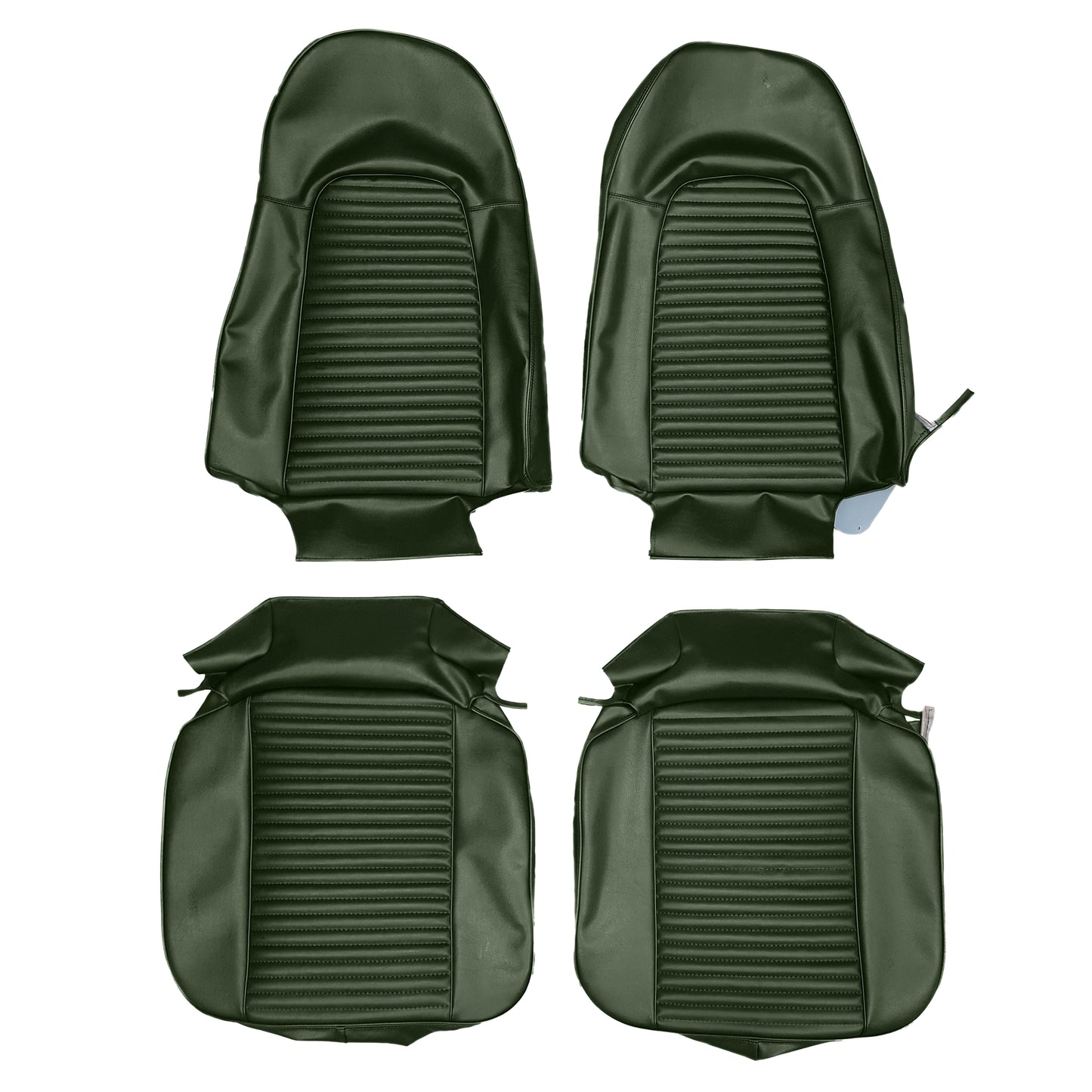 72 JAVELIN/AMX BUCKET SEAT UPHOLSTERY - GREEN