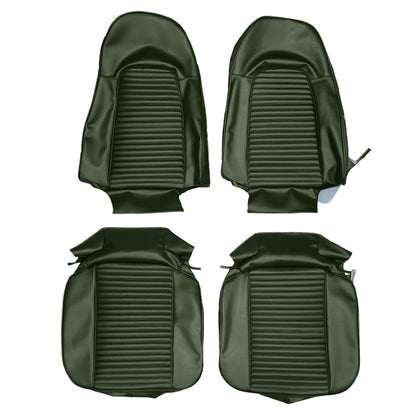 72 JAVELIN/AMX BUCKET SEAT UPHOLSTERY - GREEN