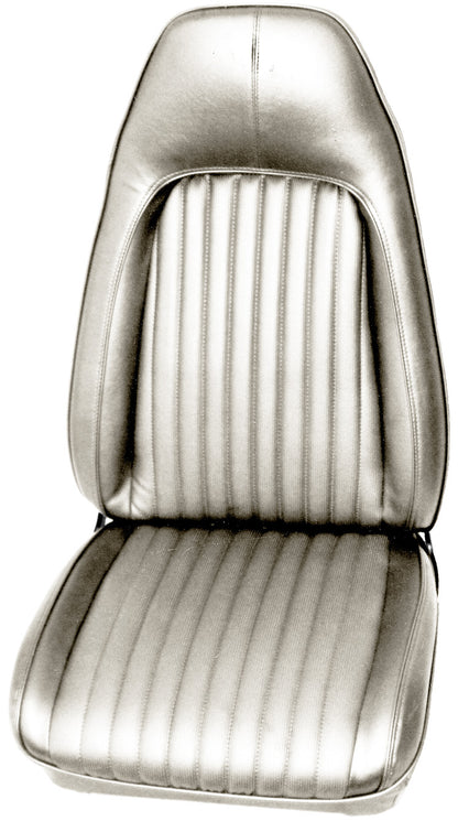 72 BARRACUDA/CHALLENGER BUCKET SEAT UPHOLSTERY - WHITE