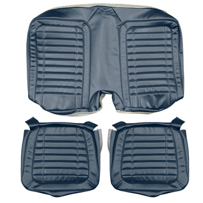 72 FIREBIRD/TRANS AM "DELUXE" HARDTOP REAR UPHOLSTERY - BLUE