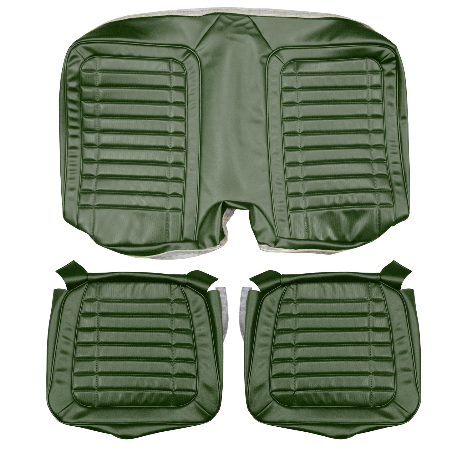 72 FIREBIRD/TRANS AM "DELUXE" HARDTOP REAR UPHOLSTERY - GREEN