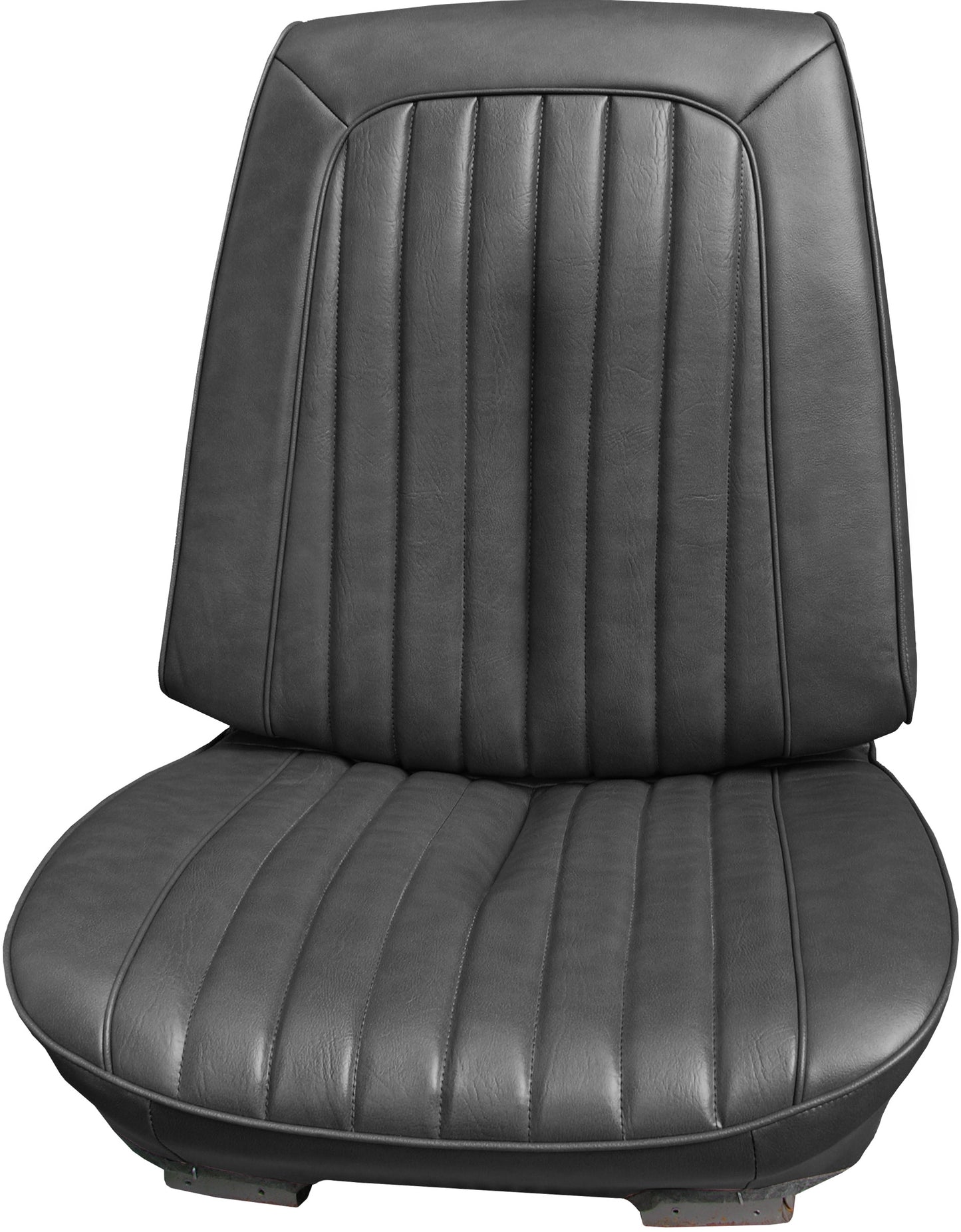 72 GTO/LEMANS SPORT BUCKET SEAT UPHOLSTERY - BLACK