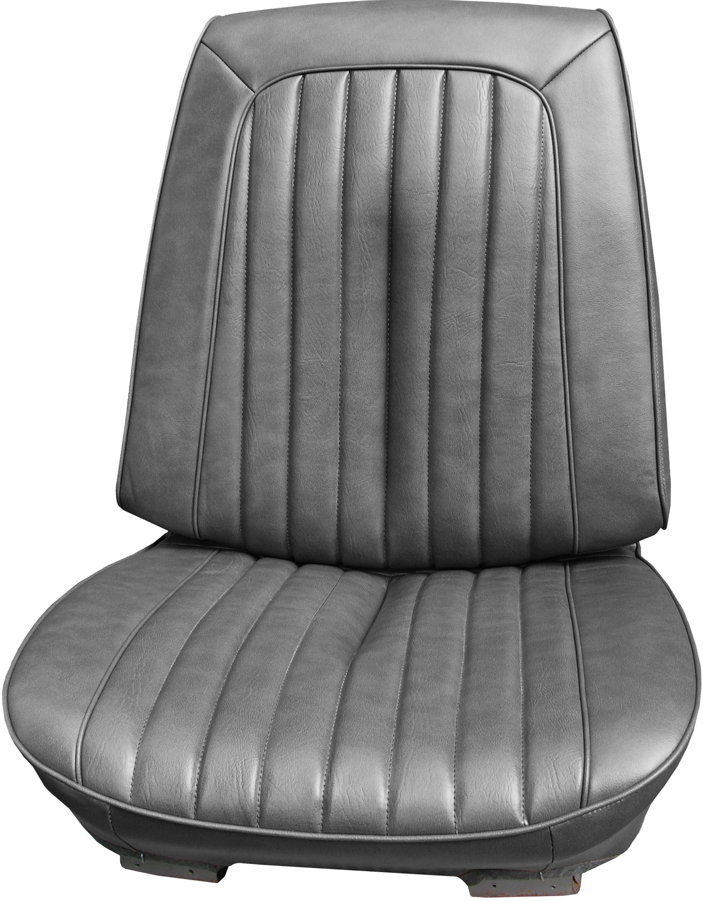 72 GTO/LEMANS SPORT BUCKET SEAT UPHOLSTERY - PEWTER
