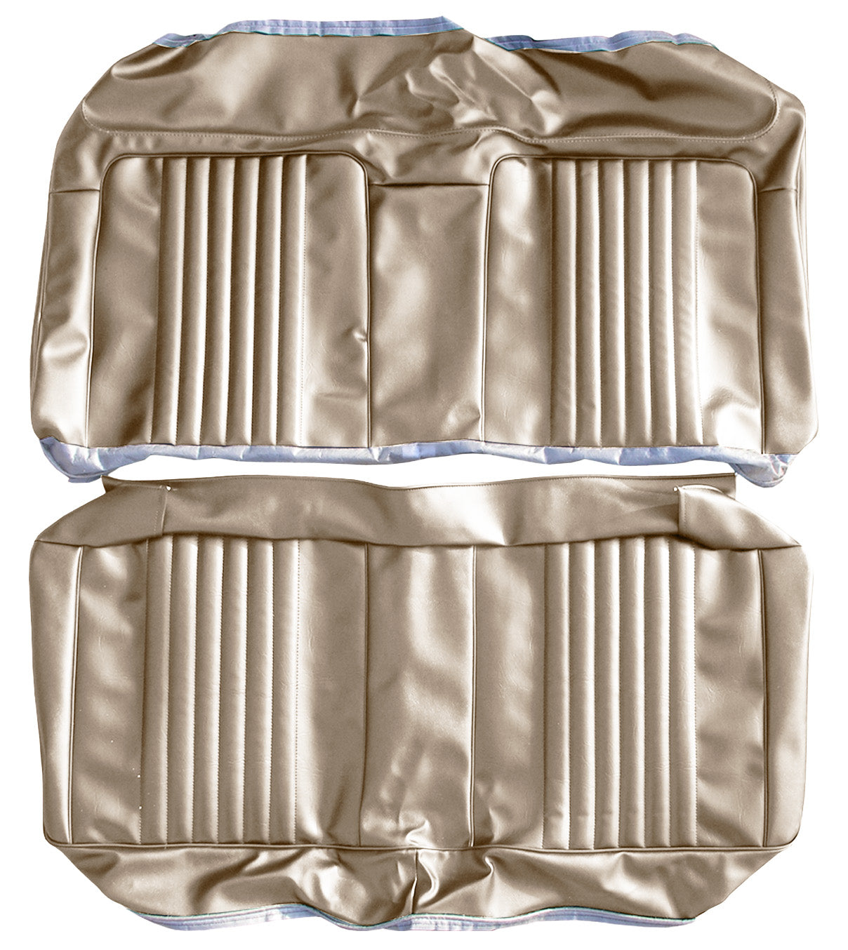 72 CHEVELLE/MALIBU HARDTOP REAR UPHOLSTERY -  WHITE