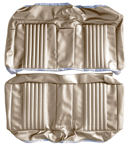 72 CHEVELLE/MALIBU HARDTOP REAR UPHOLSTERY -  WHITE