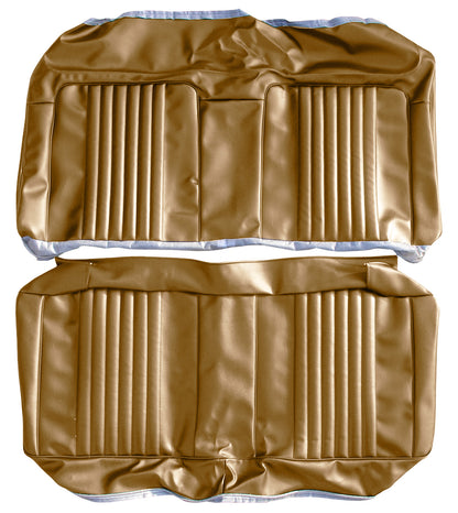 72 CHEVELLE/MALIBU HARDTOP REAR UPHOLSTERY -  TAN