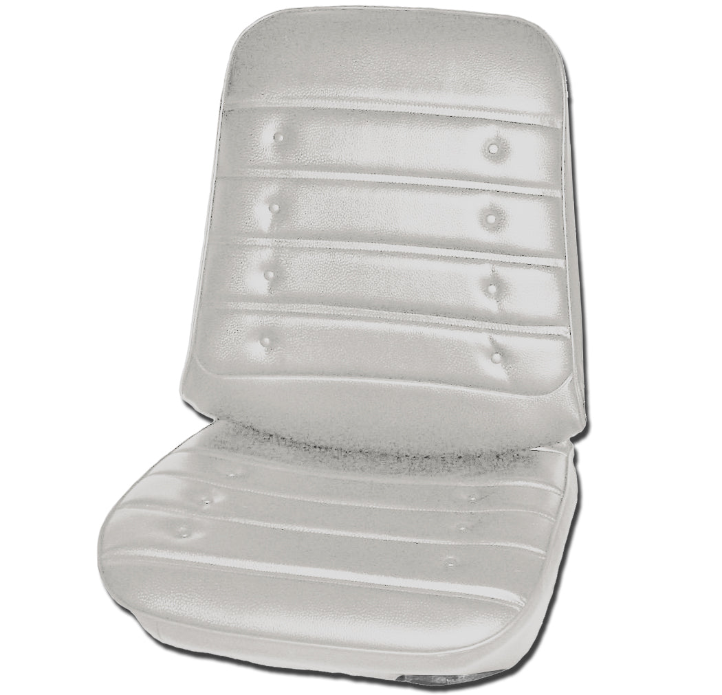 72 CUTLASS 'S'/442 BUCKET SEAT UPHOLSTERY - WHITE