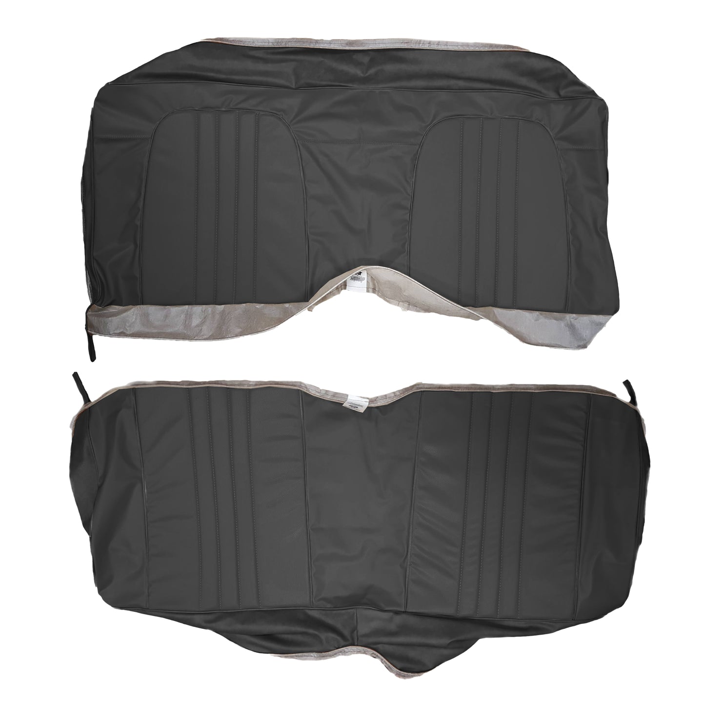 73 JAVELIN/AMX HARDTOP REAR UPHOLSTERY - BLACK