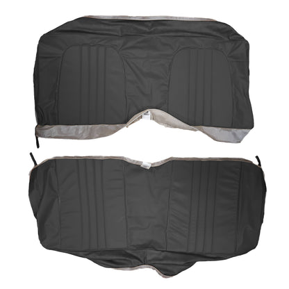 73 JAVELIN/AMX HARDTOP REAR UPHOLSTERY - BLACK