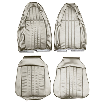 73 JAVELIN/AMX BUCKET SEAT UPHOLSTERY - WHITE