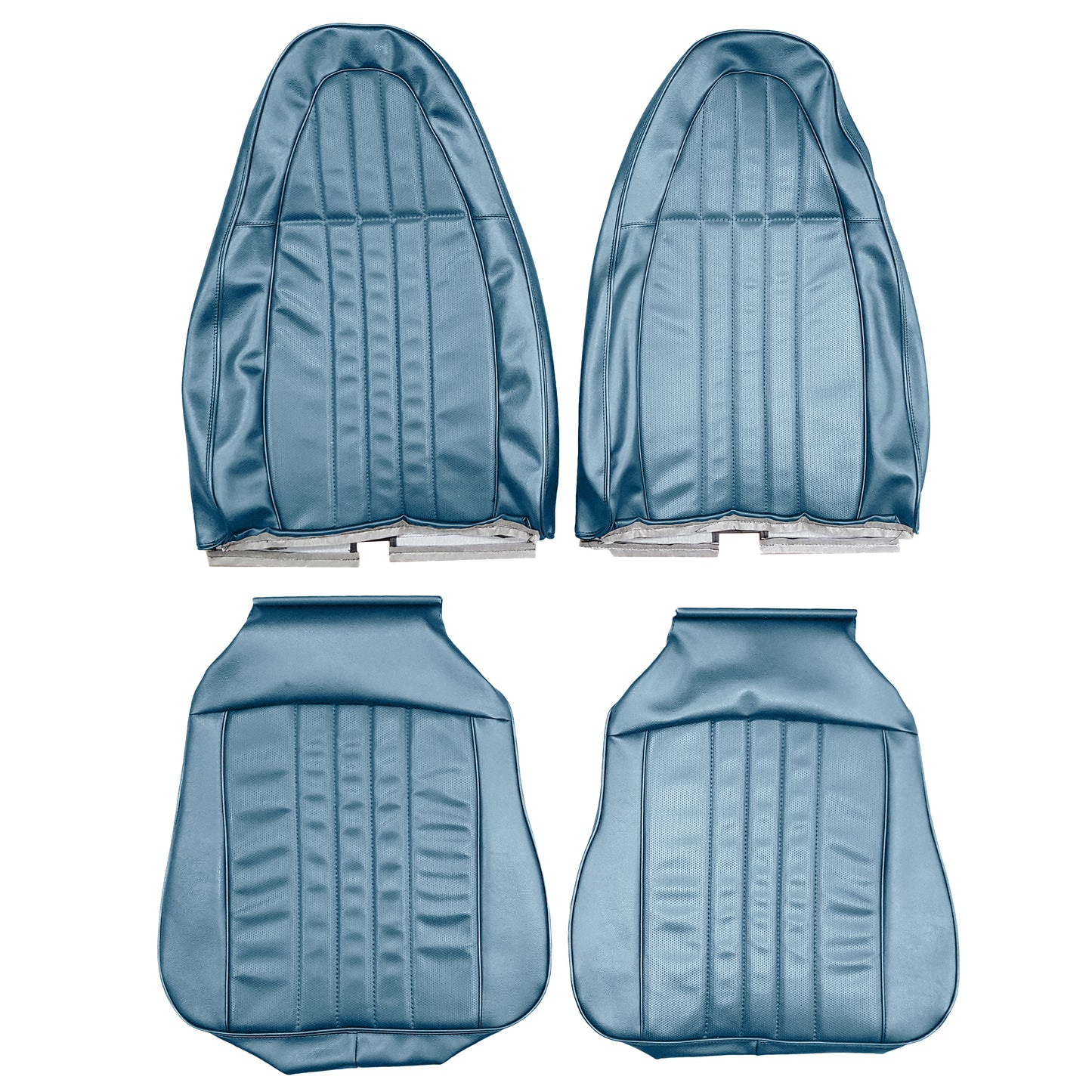 73 JAVELIN/AMX/MATADOR BUCKET SEAT UPHOLSTERY - BLUE
