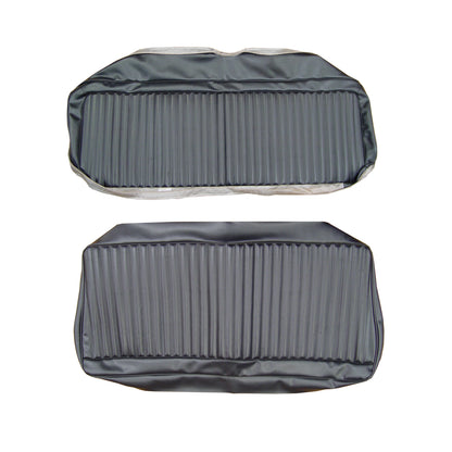 73 DART SPORT/DUSTER "STANDARD" FOLD-DOWN REAR REAR UPHOLSTERY - BLACK