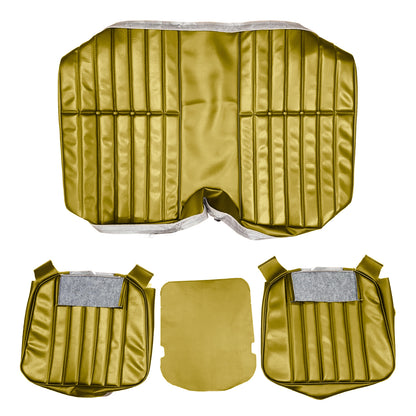 73 CAMARO "STANDARD" HTP REAR UPHOLSTERY - SRM CHAMOIS