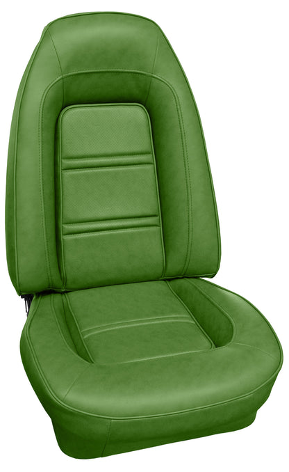 74 FIREBIRD/TRANS AM "DELUXE" BUCKET SEAT UPHOLSTERY - SRM GREEN