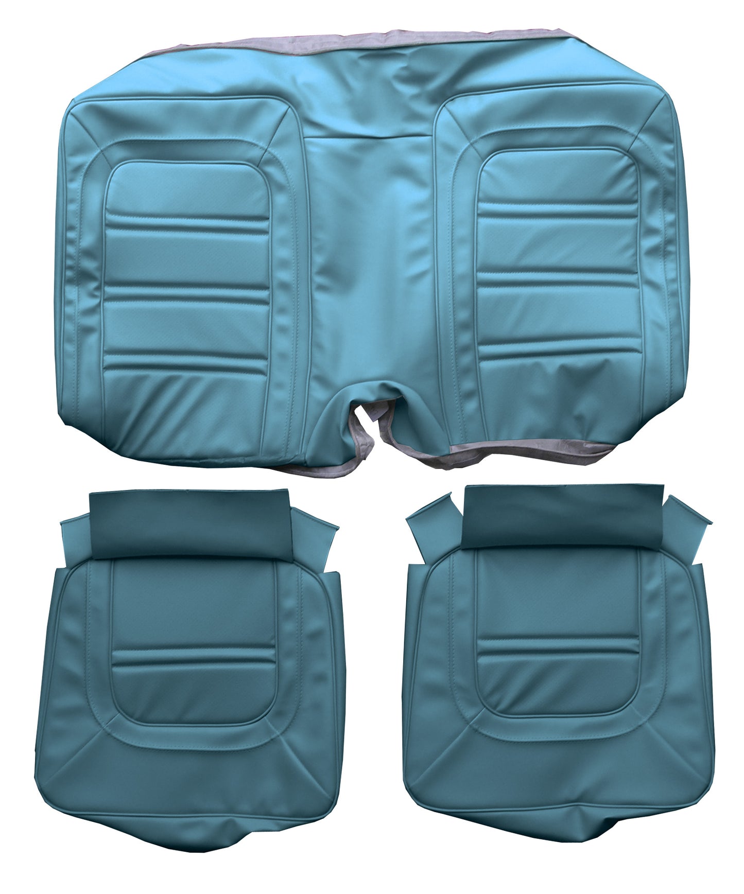 75 FIREBIRD/TRANS AM "DELUXE" HARDTOP REAR UPHOLSTERY - SRM BLUE