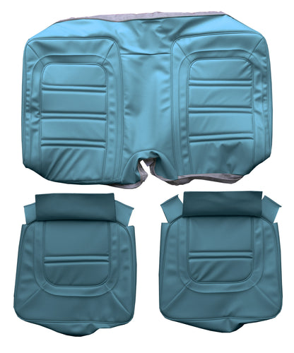 75 FIREBIRD/TRANS AM "DELUXE" HARDTOP REAR UPHOLSTERY - SRM BLUE