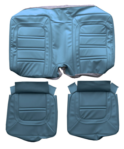 74 FIREBIRD/TRANS AM "DELUXE" HARDTOP REAR UPHOLSTERY - BLUE