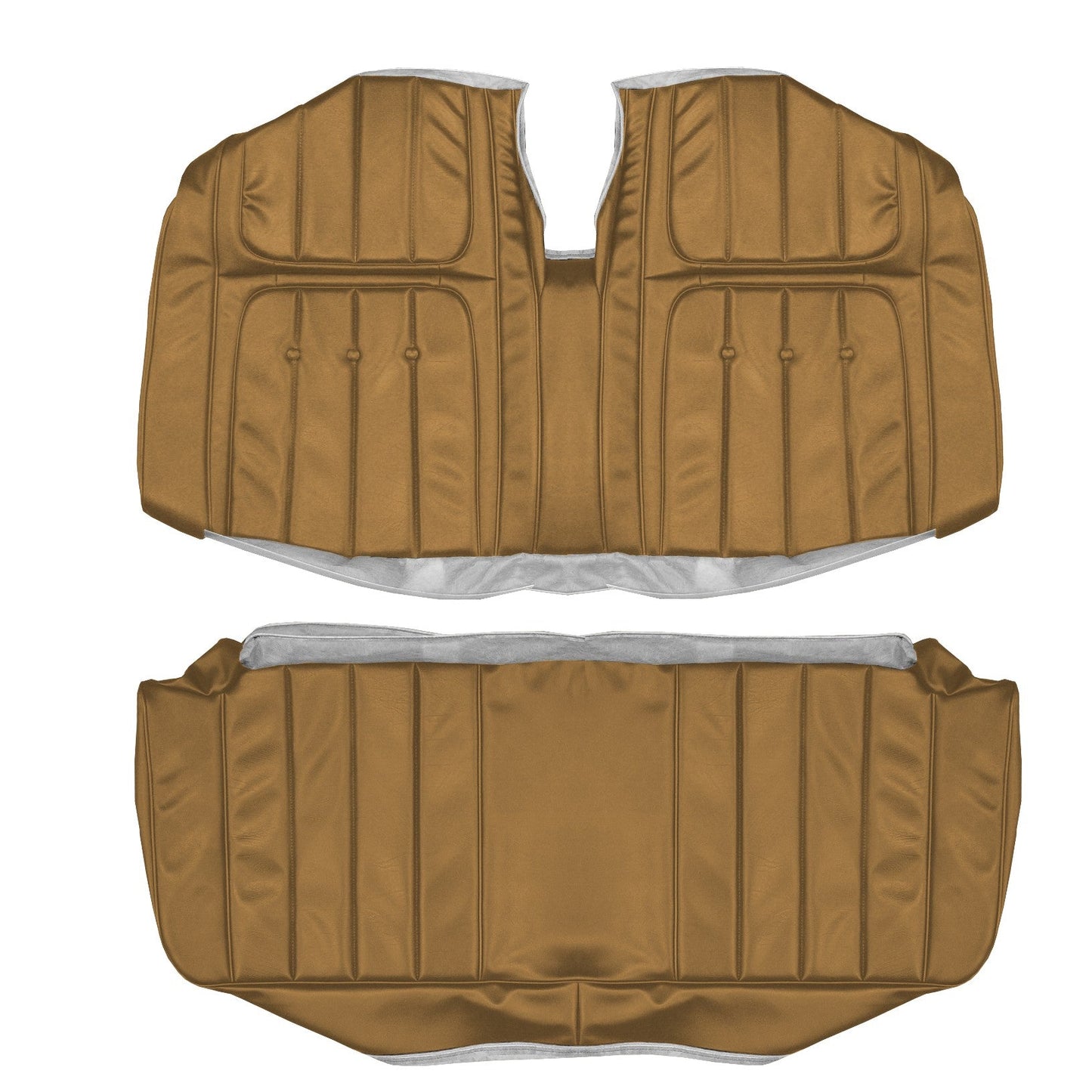 74 RIVIERA HARDTOP REAR UPHOLSTERY - SADDLE