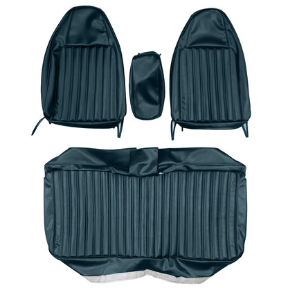 74 DART SPORT/DUSTER SPLIT BENCH W/ C.A.R. UPHOLSTERY - BLUE