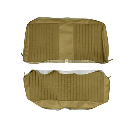 75 DART SWINGER/SCAMP HARDTOP REAR UPHOLSTERY - SRM GOLD CLOTH/GOLD