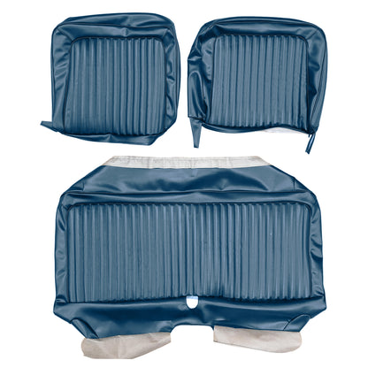74 DART/DART SPORT/SCAMP/DUSTER "STANDARD" SPLIT BENCH UPHOLSTERY - LAGOON BLUE