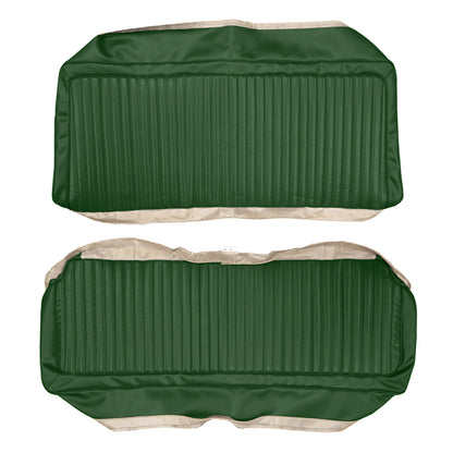 74-75 DART SPORT/DUSTER "STANDARD" FIXED REAR UPHOLSTERY - JADE GREEN
