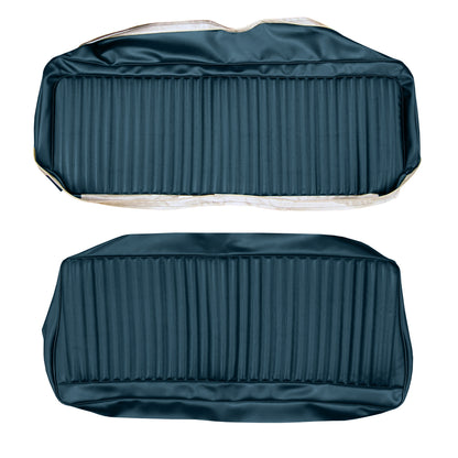 74-75 DART SPORT/DUSTER "STANDARD" FOLD-DOWN REAR UPHOLSTERY - BLUE