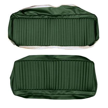 74-75 DART SPORT/DUSTER "STANDARD" FOLD-DOWN REAR UPHOLSTERY - JADE GREEN