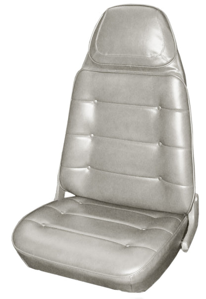 74 CHARGER/SATELLITE/ROADRUNNER BUCKET SEAT UPHOLSTERY - WHITE